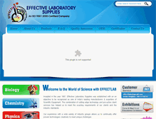 Tablet Screenshot of effectlabindia.com